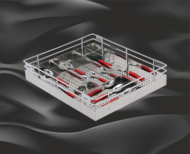 Perforated Sheet Cutlery Basket